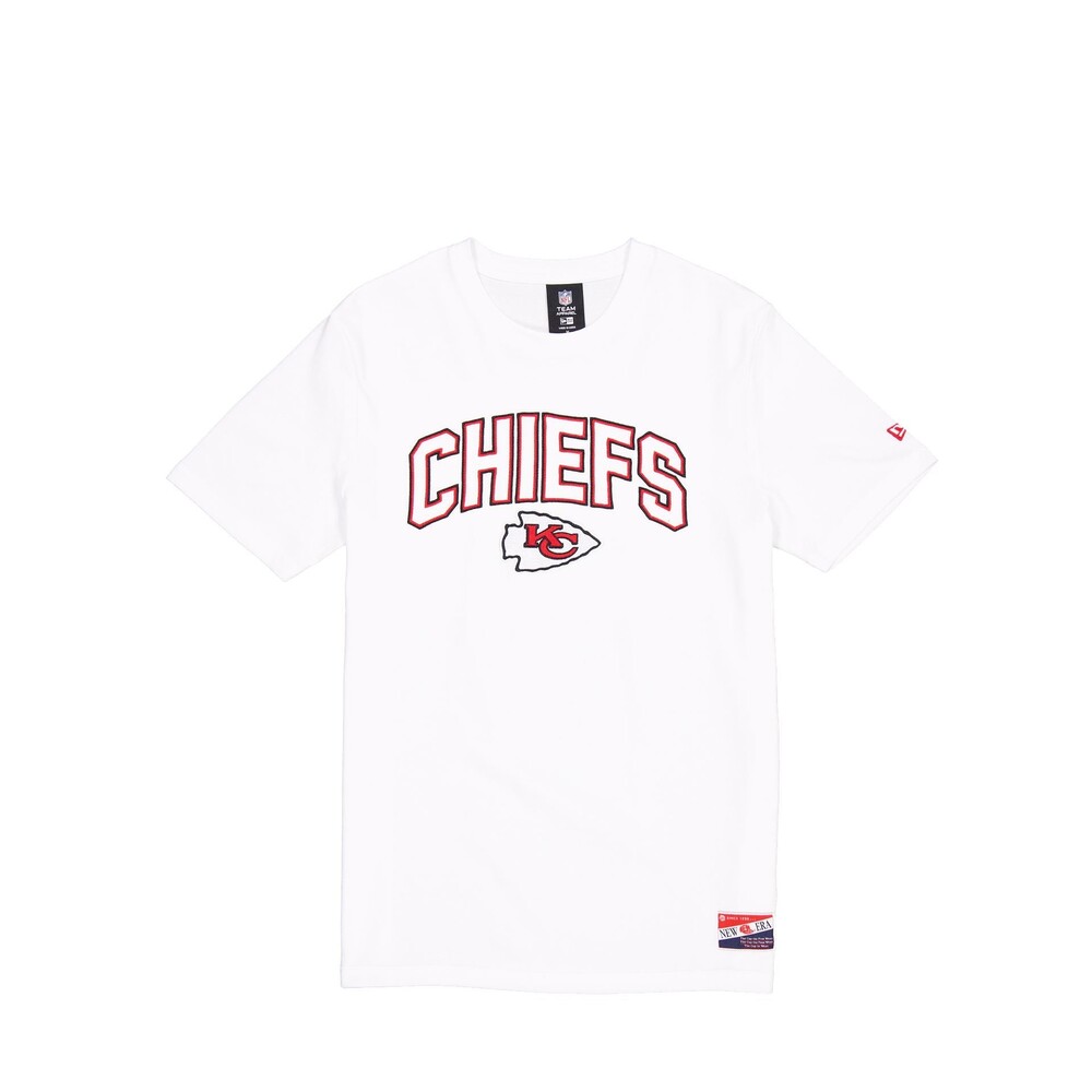 New Era Kansas City Chiefs Throwback White T-Shirt - Size M